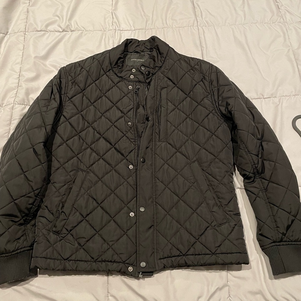 Banana Republic Men Jacket black Medium Excellent condition